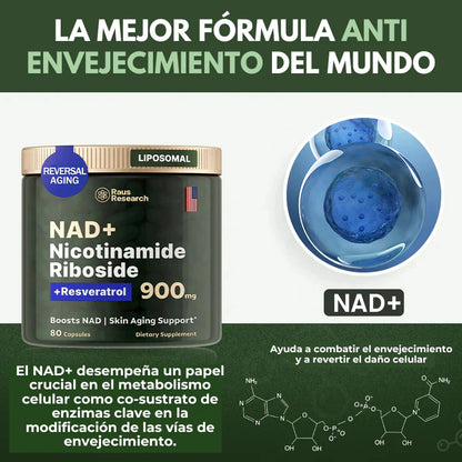 NAD+ de Alta Pureza Anti-Envejecimiento