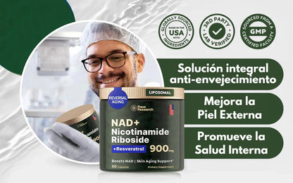 NAD+ de Alta Pureza Anti-Envejecimiento